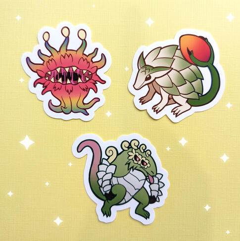 Thavnair Mob Stickers Thavnair Mob Stickers