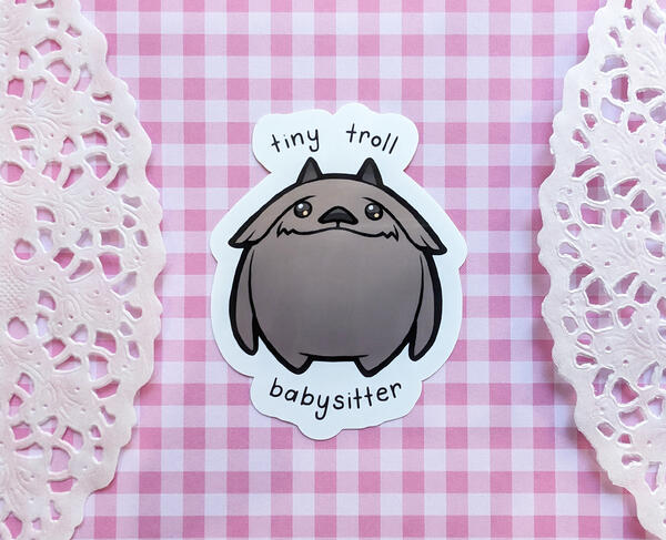 Tiny Troll Sticker Tiny Troll Sticker